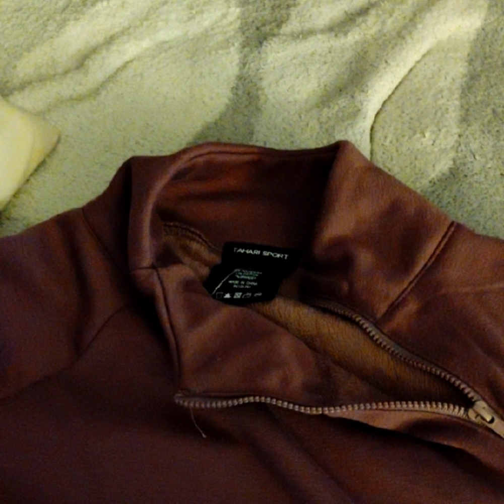 Taylar Sport Deep Purple Quarter-Zip Pullover
